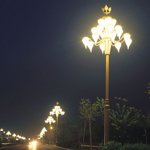 ไฟถนน LED กลางแจ้ง ตัวเรือนอะลูมิเนียมอัลลอยด์ IP65 แสงวอร์มไวท์ 3500K ขั้ว E27 รับประกัน 10 ปี มุมกระจายแสง 360 องศา สำหรับไฟส่องสว่างบนถนน - Product Image 6