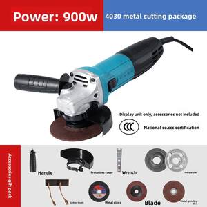 Outil électrique portatif sans balais de 4 pouces (100 mm) haute puissance pour découpe, meulage et polissage, avec disque de meulage et moteur haute performance - Product Image 5