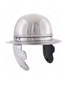 Casco Decorativo de Metal Inspirado en un Centurión Romano para Disfraces de Eventos, Accesorios de Fotografía, Uso Teatral y Regalos - Product Image 1