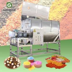 Mezcladora Industrial de Cinta de Acero Inoxidable para Polvo Seco, Fertilizantes, Alimentos, Vitaminas y Harina, de 100kg a 500kg - Product Image 1