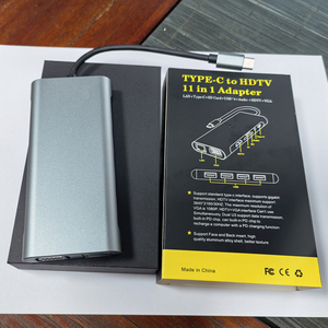 11 trong 1 USB C <span class=keywords><strong>Ethernet</strong></span> Docking <span class=keywords><strong>Thunderbolt</strong></span> Dock <span class=keywords><strong>Hub</strong></span> PD sạc SD TF Đầu Đọc Thẻ 11 trong 1 USB 3.0 <span class=keywords><strong>HUB</strong></span> cho Mac - Product Image 4