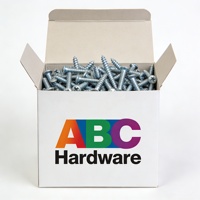 Boîtes en carton ondulé personnalisées avec logo, pour clous et vis, emballage en papier durable pour matériel, boîte d'expédition et d'envoi postal