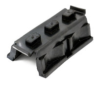 Rails de guidage d'ascenseur Kone, patins de guidage de cabine, patins en caoutchouc, patins en plastique amortisseurs, accessoires de contrepoids fabriqués en Chine continentale