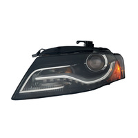 Phare de projecteur HID pour Audi A4 B8 2009-2012, spécifications américaines, LED DRL, clignotant sans AFS 8K0941029P 8K0941030P