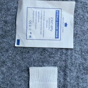 Compressas de Gasa Desechables para Heridas, para Uso Doméstico, Tamaños 5x5cm/7.5x7.5cm/10x10cm, Dispositivo Médico Clase I - Product Image 2