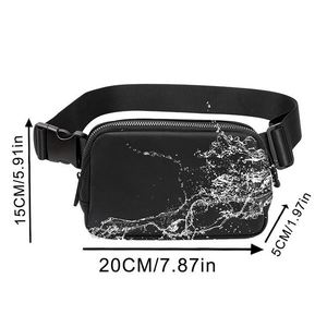 Riñonera Pequeña de Diseño para Hombre, de Lujo, 2L, para Viajes, Correr, Compras, Senderismo, Pasear Perros, Ciclismo, Escalada - Product Image 6