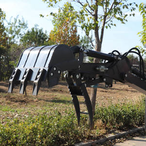 Excavadora de cadenas Somate con martillo rompedor, garra y cucharón, radio de giro corto, motor de 8-18.6KW, alta eficiencia para uso agrícola y de demolición - Product Image 6