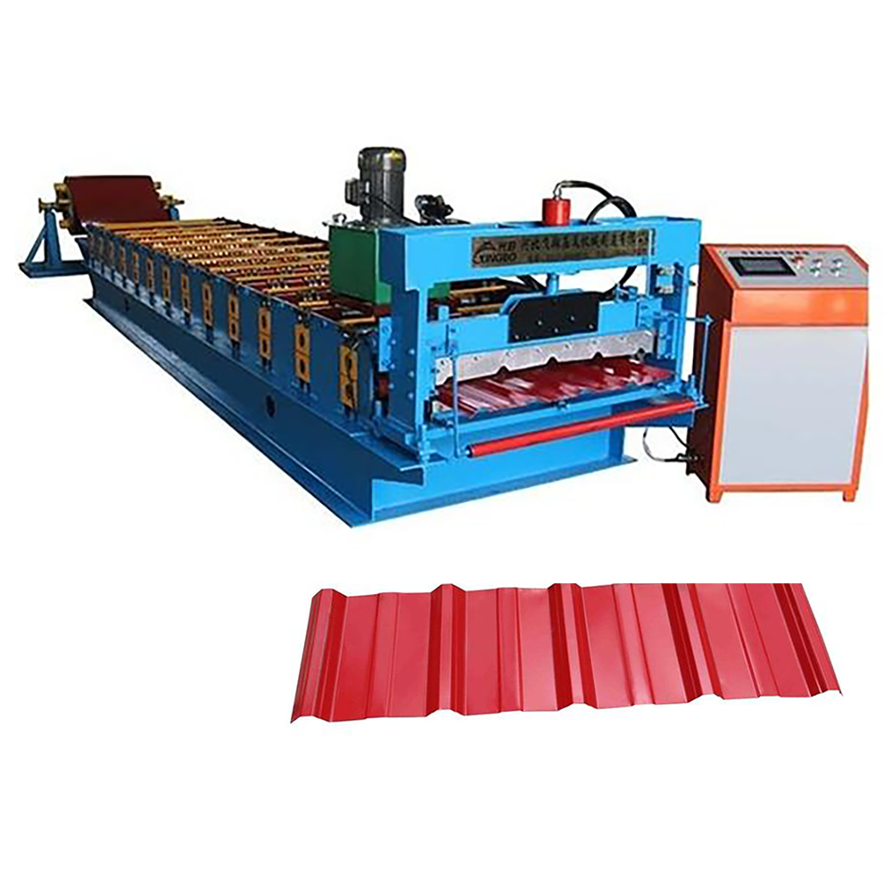 automatic steel ibr roofing panel tile making machine in south africa