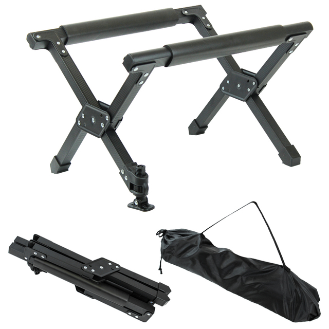 Tianye Outdoor Camping Foldable Aluminum Ice Cooler Stand with Adjustable Legs