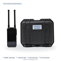 Analyseur de signal RF portable GUORESOUN 100 MHz-6 GHz, terminal de surveillance spectrale portable, décodeur multi-protocoles 4G WiFi, IP65