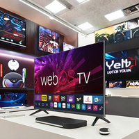 Téléviseur LED intelligent Android HD de 65 et 55 pouces pour hôtels, avec interface LAN, écran plat rétroéclairé de 32 à 65 pouces – Vente en gros