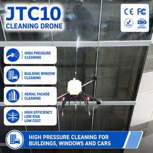 Dron de Limpieza de Alta Presión con Control de Pulverización Dirigido para Ventanas de Edificios Altos, Manejo Confiable de Pulverización para el Cuidado de la Infraestructura Urbana - Product Image 1