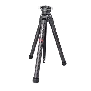 Coman Zero X Tripod Ponsel, Tripod Profesional Serat Karbon, Kamera Video untuk Perekaman Film, Peralatan Video, Tripod Ringan