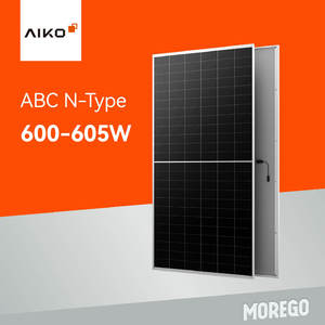 แผงโซลาร์เซลล์ AIKO 500 เมกะวัตต์ เทคโนโลยี ABC แบบสองหน้า กระจกสองชั้น ประสิทธิภาพ 25% ขนาดเซลล์ 182*182 มม. จัดส่งรวดเร็วในยุโรป - Product Image 1