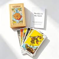 Cartes de Tarot Personnalisées en Gros avec Livre Guide et Pelliculage Brillant pour Jeux Éducatifs – Vente Flash