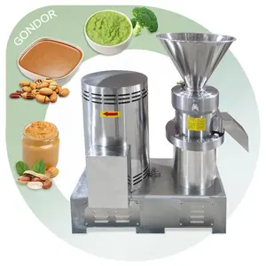 Mini Small Make Commercial Peanut Cocoa Bean Groundnut Grind Colloid Mill Almond Butter Machine in Kenya