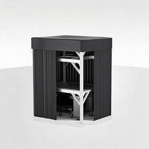 LBTEK SCW1810-HPR High Power Light Shield Curtain Aluminum Frame <b>Optical</b> Platform Darkroom Blackout <b>Instrument</b> Profile Enclosure - Product Image 3