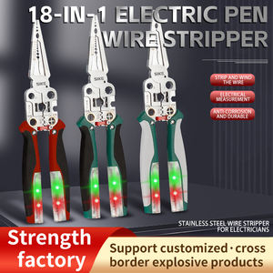<span class=keywords><strong>Pince</strong></span> multifonctionnelle isolée pour électricien, <span class=keywords><strong>pince</strong></span> à dénuder les fils en acier pour couper les fils de cuivre, <span class=keywords><strong>pince</strong></span> à <span class=keywords><strong>sertir</strong></span> et à maintenir - Product Image 2
