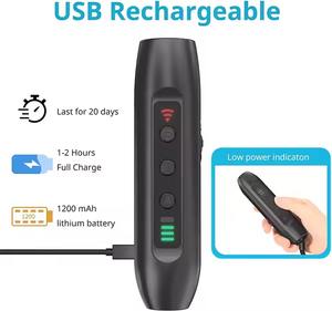 Ultrasonic Anti-Bark Control Trainer Stick for Dogs Rechargeable Anti-Bite Repellent Feature Made Plastic <b>Pet</b> <b>Training</b> <b>Supply</b> - Product Image 4