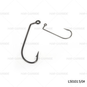 L50101 Forged 60 degrees Fishing Jig Hooks