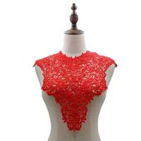 100% coton broderie Crochet dentelle col col pour vêtement en gros L02