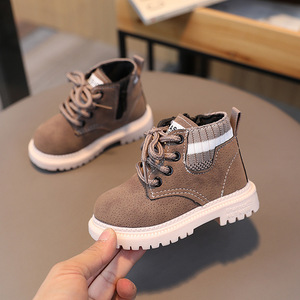 Nuovi <span class=keywords><strong>stivali</strong></span> singoli antiscivolo di moda autunno inverno soffice suola per i ragazzini eleganti e comodi <span class=keywords><strong>stivali</strong></span> corti Casual - Product Image 5