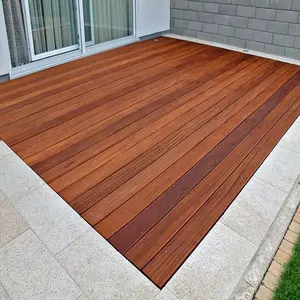 Cumaru terrasse solide platelage en bois