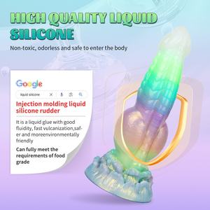 Сексуальная Мягкая силиконовая светящаяся электрическая Анальная пробка и пенис мастурбатор для женщин, 100%, водонепроницаемый - Product Image 6