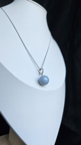 สร้อยคอลูกปัดชุบเงิน 925 น้ำหนักเบา ขายดีที่สุด ใส่สบายทุกวัน เหมาะสำหรับทุกเพศทุกวัย ใช้สำหรับการทำสมาธิ - Product Image 2