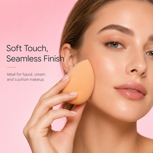Lot de 8 éponges de maquillage populaires, texture douce et rebondissante, estompe les imperfections, utilisation humide ou sèche, ensemble d'éponges de maquillage exquises - Product Image 3