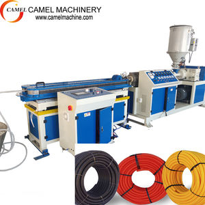 Plastik tek duvar oluklu boru yapma makinesi su borusu makinesi - Product Image 6