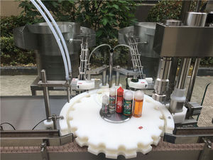 Customized Plastic/<b>Glass</b> Beverage Flavor <b>Bottle</b> Filling Capping Line 10ml-100ml Automatic High Productivity Liquid Essential Oil - Product Image 6