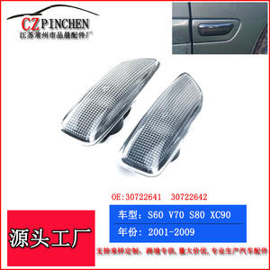 Luz Lateral de Guardabarros Volvo L050H de Material PC, Intermitente para S60 V70 S80 XC90, Pieza de Repuesto Izquierda/Derecha - Product Image 5