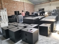 Sistema de audio activo para subwoofer, de 18 pulgadas LA-18P, sistema de PA para concierto al aire libre, mejor línea de matriz de altavoces, subgraves