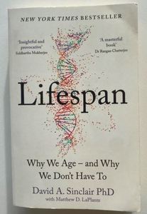 Lifespan Why We Age and Why We Don’t Have To <b>Book</b> by David A Sinclair English Health Science <b>Book</b> For Sale - Product Image 5