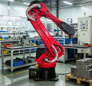 Bras robotisé stable à 6 axes contrôlé par PLC, robot de soudage automatique avec moteur compatible 380V/220V - Product Image 1
