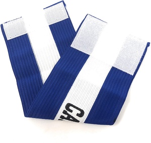 Hot Selling anpassbare elastische Captain Armband Wieder verwendbare Polyester Gummi Handgelenks tütze für Fitness studio und Fußball Made in China - Product Image 4