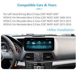 12.3 ''T610/7862 Android12 autoradio <span class=keywords><strong>tablette</strong></span> Mercedes E-W207 C207 2009-2016 DSP Audio Carplay <span class=keywords><strong>Auto</strong></span> GPS Navi stéréo BT 4G WIFI TV - Product Image 2