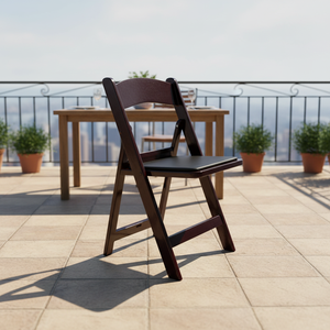 High Quality White Wedding Folding <b>Chair</b> Comfortable Portable Eco-Friendly Waterproof <b>Stackable</b> Plastic Resin Slat Seat for - Product Image 3
