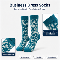 Chaussettes habillées pour hommes, respirantes, anti-humidité, sans ressortir du pied, avec talon et bout renforcés, sans coutures