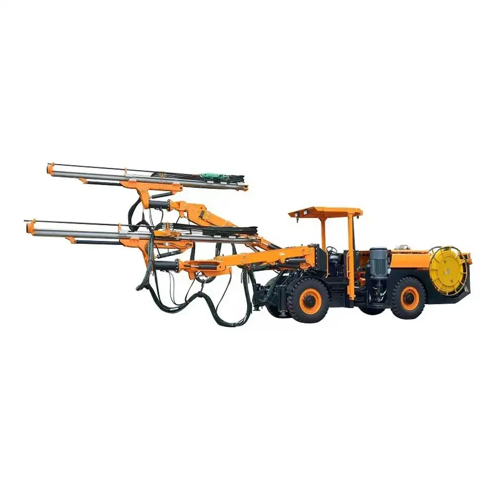 Kaishan Double Boomer Arm Full Hydraulic Hard Rock Blasting Drilling Machine /tunnel Jumbo Drill Price