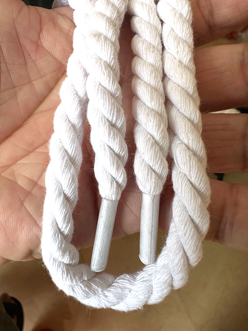 [width 0.8]white twist rope