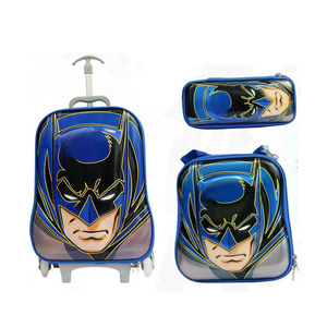 Juego <span class=keywords><strong>de</strong></span> Maletas para Niños <span class=keywords><strong>de</strong></span> <span class=keywords><strong>Marcas</strong></span> al por Mayor, Maleta Rígida Impermeable <span class=keywords><strong>de</strong></span> EVA <span class=keywords><strong>con</strong></span> Diseño 3D, 6 <span class=keywords><strong>Ruedas</strong></span>, Mochila <span class=keywords><strong>con</strong></span> <span class=keywords><strong>Ruedas</strong></span> para Primaria - Product Image 5