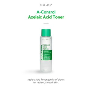 โทนเนอร์ควบคุมความมัน A-Control Azelaic Acid Pore Toner 150 มล. พร้อมสารควบคุมความมันและโทนเนอร์ผลัดเซลล์ผิวด้วย BHA เพื่อผิวเรียบเนียน - Product Image 3