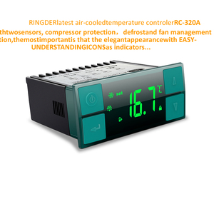 RINGDER RC-320a ตัวควบคุมอุณหภูมิ Ail-CooledTemperature พร้อมเซนเซอร์สองตัวเทอร์โมละลายน้ำแข็ง - Product Image 1