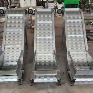 Convoyeur à godets modulaire en acier inoxydable de qualité alimentaire pour le levage des fruits et la manutention inclinée des matériaux - Product Image 5