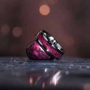 Anillos De Acero Inoxidable 8mm Amethyst High-Grade Male Stainless Steel <b>Ring</b> Titanium Wedding <b>Ring</b> 8mm Stainless Steel <b>Ring</b> - Product Image 4