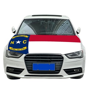 Funda para Capó de Coche de <span class=keywords><strong>Carolina</strong></span> del Norte 120x150cm, Pancarta Elástica para Auto, Venta al por Mayor, MOQ Bajo, Diseño Gratuito para Eventos, Poliéster Spandex, Directo de Fábrica - Product Image 2