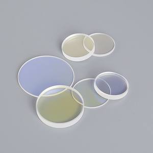 Lente Protectora Inferior de Cuarzo para Láser OEM con Recubrimiento Anti-Reflejante, Cristal de Cuarzo Redondo de 18/19.05/20 mm para Cabezal de Corte y Soldadura Láser - Product Image 1