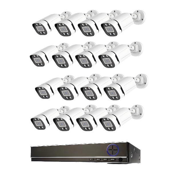 Tuya Smart Life H.265 8CH 8MP POE NVR Security Camera System Outdoor 2-Way Audio HDD/Cloud PTZ IP Camera 4K Night Vision